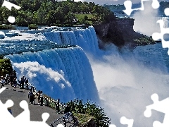 terrace, landscape, Niagara Falls, Falls, Canada