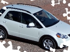 windows, Suzuki SX4, the roof