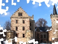 Castle, Reinhardsbrun, Thuringia, cloister