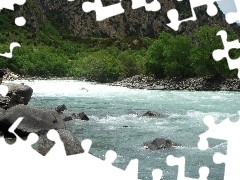 tear, Stones, Tourists, River