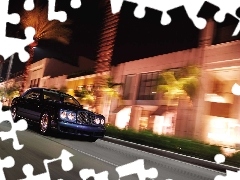 night, Bentley Azure, Town