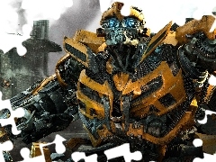 Town, tranformers, Bumblebee