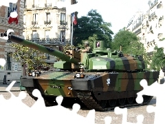 town, tank, Streets
