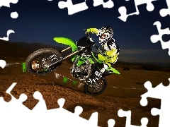 Rally, Kawasaki KX250F, track