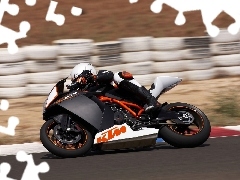 race, KTM RC8, track