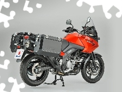 Side, Suzuki DL650 V-Strom, trunks