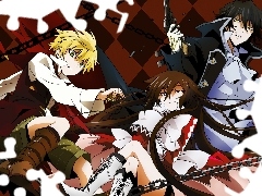 Buffy Tyler, Alice, Oz, Raven, Pandora Hearts