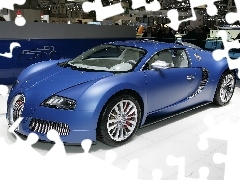 Bugatti Veyron Bleu Centenaire, V12