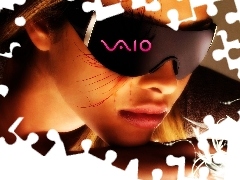 Women, Glasses VAIO