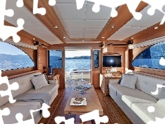 interior, yacht, View, cabin