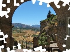 Ronda, Bow, View, Spain