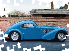 motor car, Bugatti, vintage