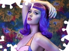 wig, Katy Perry, Violet