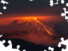 Lava, volcano