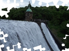 wales, water, structures, dike, Places