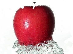 water, Red, Apple