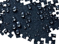 drops, water