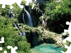 Coartia, national, waterfall, Park