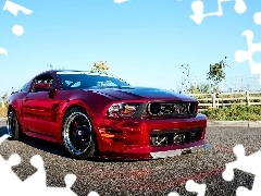 Way, Red, Mustang