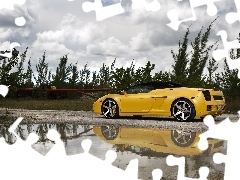 wheels, Yellow, Lamborghini