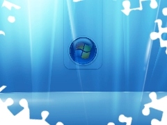 Windowsa, blue, wallpaper