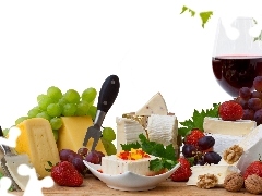 Wine, Grapes, Species, cheeses, different