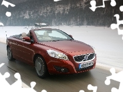 Volvo C-70, winter