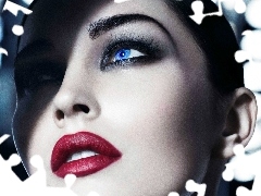 face, make-up, Megan Fox, Womens