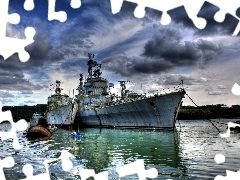 wrecks, Abandoned, ships