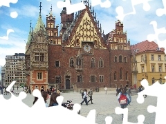 market, town hall, Wroclaw