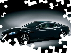 headlights, Aston Martin Rapide, Xenon