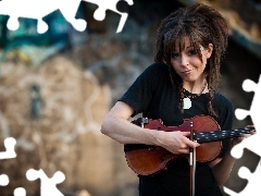 Violinist, lindsey stirling, young