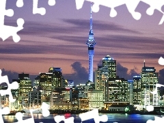 Town, New, Zelandia, panorama