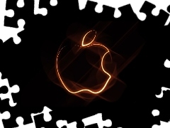 glowing, Apple