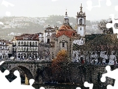 Portugal, bridge, architecture, Amarante