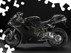 Black, Aluminium, Arm, Ducati 848