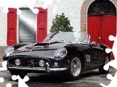Cabriolet, Ferrari 250 Spider, Black
