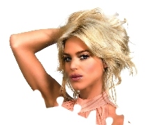 make-up, Victoria Silvstedt, Blonde