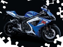 painting, Suzuki GSX-R750, Blue