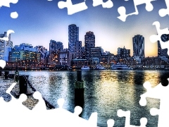 Boston, port, panorama