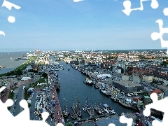 Bremerhaven, panorama, town
