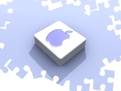 brick, Apple, logo