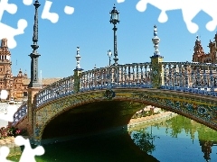 Sevilla, Beatyfull, bridge, Spain