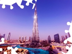 Dubaj, high-rise, Burj Khalifa