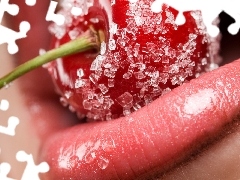 lips, cherry