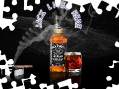 cigar, Jack, Daniels