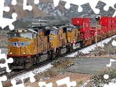 Commodities, Mountains, Train