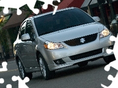 Suzuki SX4, Glass, driver, Front