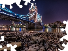 bridge, London, England, Tower Bridge