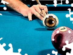 eye, Orb, billiard